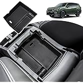 X-TKER Center Console Organizer Compatible with Subaru Forester 2019 2020 2021 2022 2023 2024 Accessories, Custom-Fit Armrest Storage Box ABS Insert Tray Coin Holder (Not Fit XT & 2025)