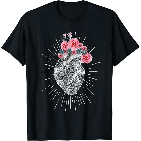 Sunwind Heart Specialist Anatomy Doctor Medical Biology T-Shirt - Unisex, 100% Cotton, Printed In USA - View #4