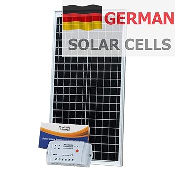 40 W 12 V Photonic Universe kit de carga solar fabricado en alemán ...