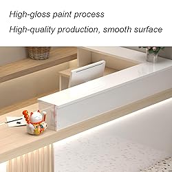 Office Reception Desk with Counter - Sturdy Front