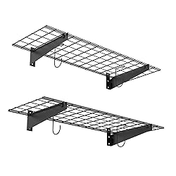 TORACK 2 Pack Garage Storage System Shelves, 15" x
