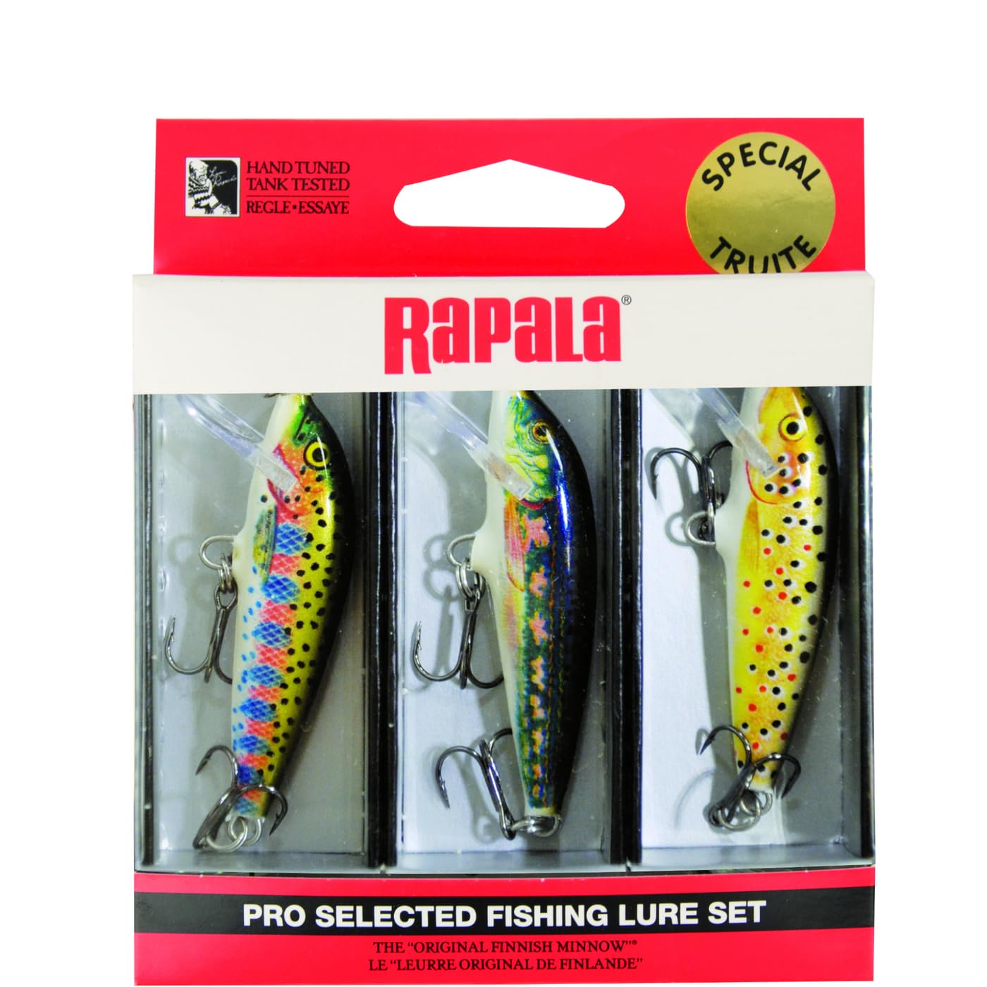Rapala Trout 3-Pieces Kit, 5 cm Size