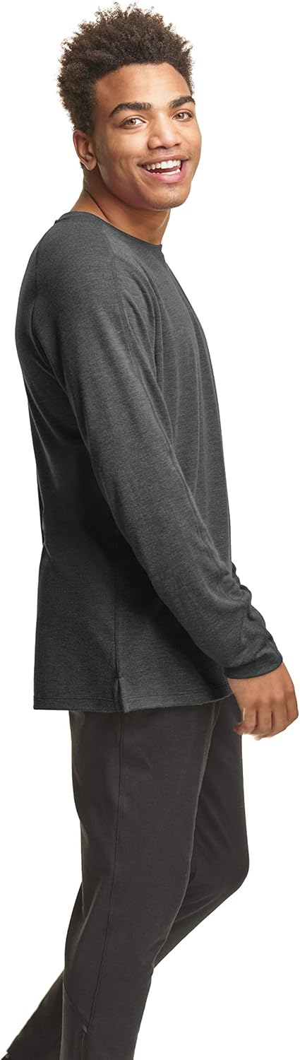 C9 Champion Men's Soft Train Long Sleeve T-Shirt at  Men’s Clothing store