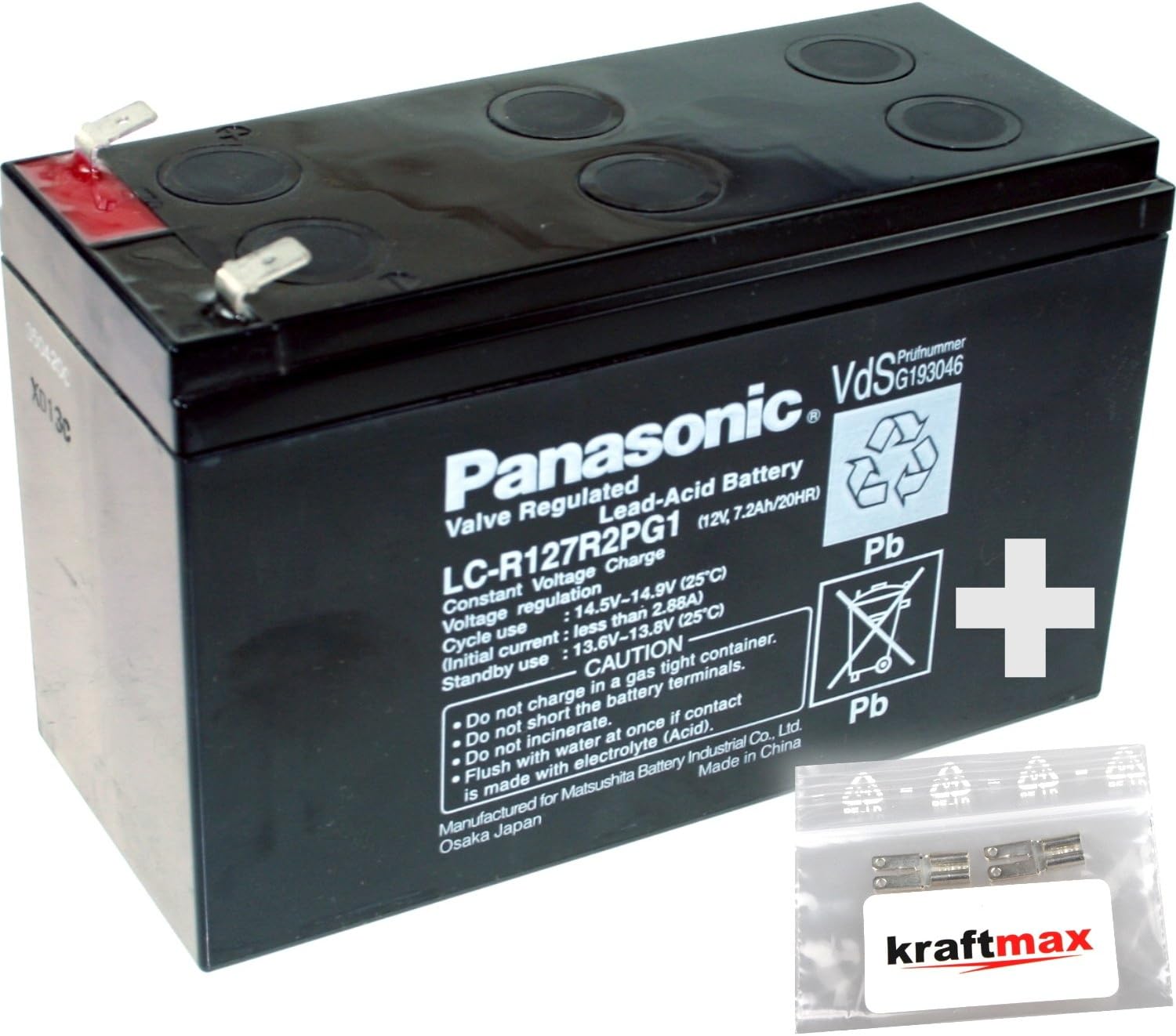 Akku-net Blei-Gel Akku 12V 9Ah - Ersatz Für APC Back-UPS 650 USV