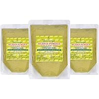 Yauvanya Original Indian Pure and Natural Henna (Mehndi) for Hair - 3X100 gmsYauvanya Original Indian Rajasthani Pure and Nat