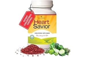 MOUNTAIN HEALTH HeartSavior Supplement, Natural Supplement with CoQ10, Red Yeast Rice, Niacin, Policosanol and Guggul. The Natural Way. by New Health Plus 60 MG Co-Q10 (120 caps)