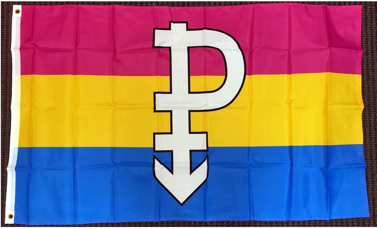 Zudrold Importador de Banderas Pansexual Symbol 3x5 'Poly Flag