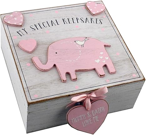 baby girl keepsake box