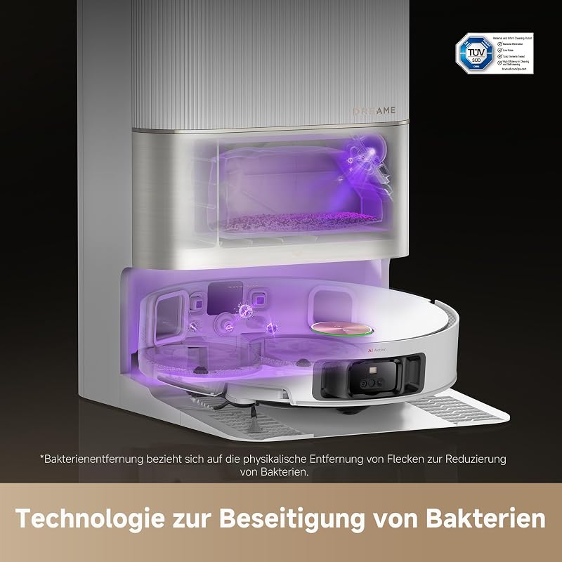 X50 Ultra Complete Saugroboter mit Wischfunktion,20.000 Pa