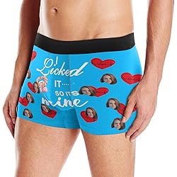 Custom Underwear, Personalized Funny Face Novelty