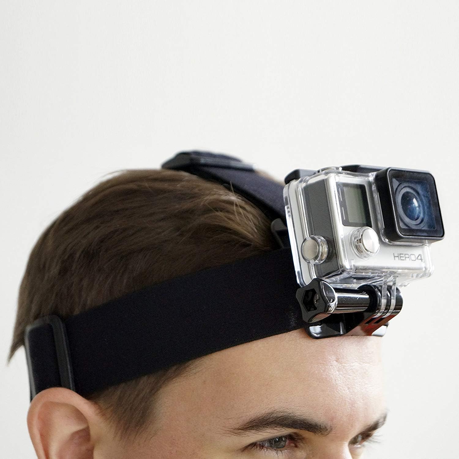 Eyeon Head Strap Mount Head Band Head Belt with J Hook and Screw Head Kit for GoPro Hero 7/6/5/4/3, Hero 2018, Xiaomi YI - Image 5