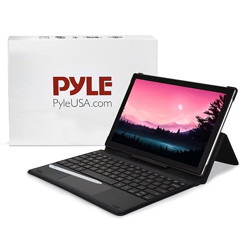 10 Inch Android Tablet -2 in 1 Tablet 1080p HD Display, 5000 mAH, Dual ...