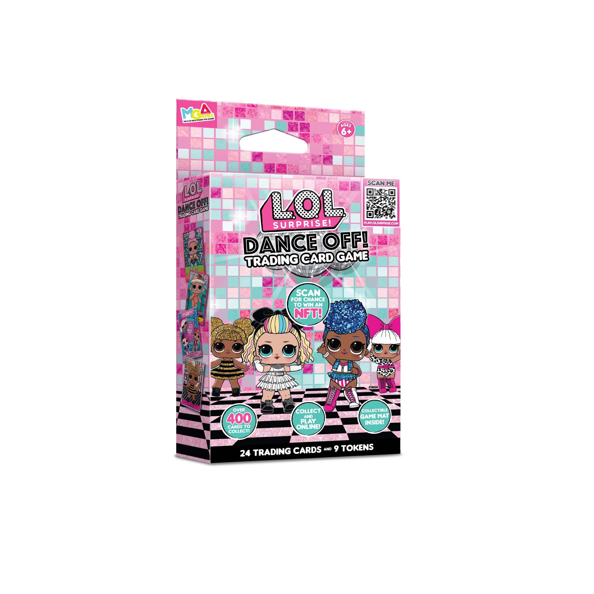 L.O.L. Surprise! 578215_IT LOL Surprise Dance Starter Set, Trade, & Play-Outrageous Kids' Card Includes Game Mat, Poster, & Instruction Sheet-Collectable-for Girls & Boys Ages 4+ - Amazon Exclusive