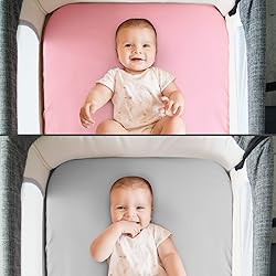 Baby Bassinet Sheets 4 Pack Compatible with Halo
