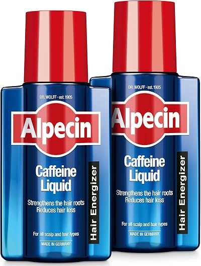 Alpecin Caffeine Liquid Hair Tonic 2x200ml Men Against Thinning Hair