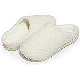 Anmerl Women's Memory Foam Slippers Winter Warm Slip On House Shoes with Plush Lining & Non-Slip Rubber Soles for Indoor Outdoor