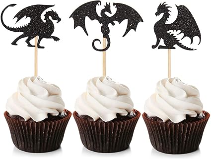 Unimall 24 Pieces Dragon Cupcake Toppers Paillettes Noires Dinosaure Gateau Toppers Pour Douche De Bebe Anniversaire Fournitures De Parti Amazon Fr Cuisine Maison Unimall 24 Pieces Dragon Cupcake Toppers Paillettes Noires Dinosaure Gateau Toppers Pour Douche De Bebe Anniversaire Fournitures De Parti Amazon Fr Cuisine Maison