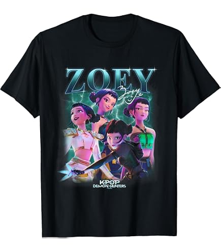 00s Nozomi Ishiguro 変形カットソー Tシャツ 亜熱帯 y2k Amazon.com: Kpop Demon Hunters Zoey Showcase Y2K Style Poster T