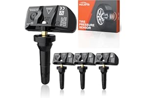 GEARMEISTER TPMS Sensors, 433 MHZ Tire Pressure Monitor System Replacment Sensor for 2020-2024 Chevy Silverado GMC Sierra Cadillac Buick Pontiac for OE Part # 13533166, 13542523 4pcs