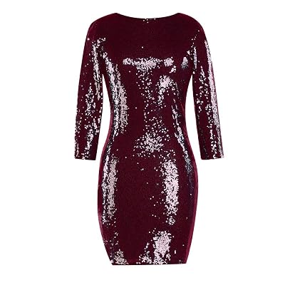 strapless open back dress Gigii's Sylvia Glam Sequined Mini Dress main image 0