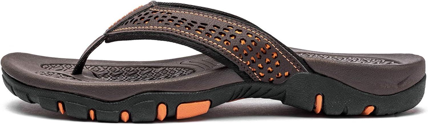 | GUBARUN Mens Sport Flip Flops Comfort Casual Thong Sandals Outdoor | Sandals