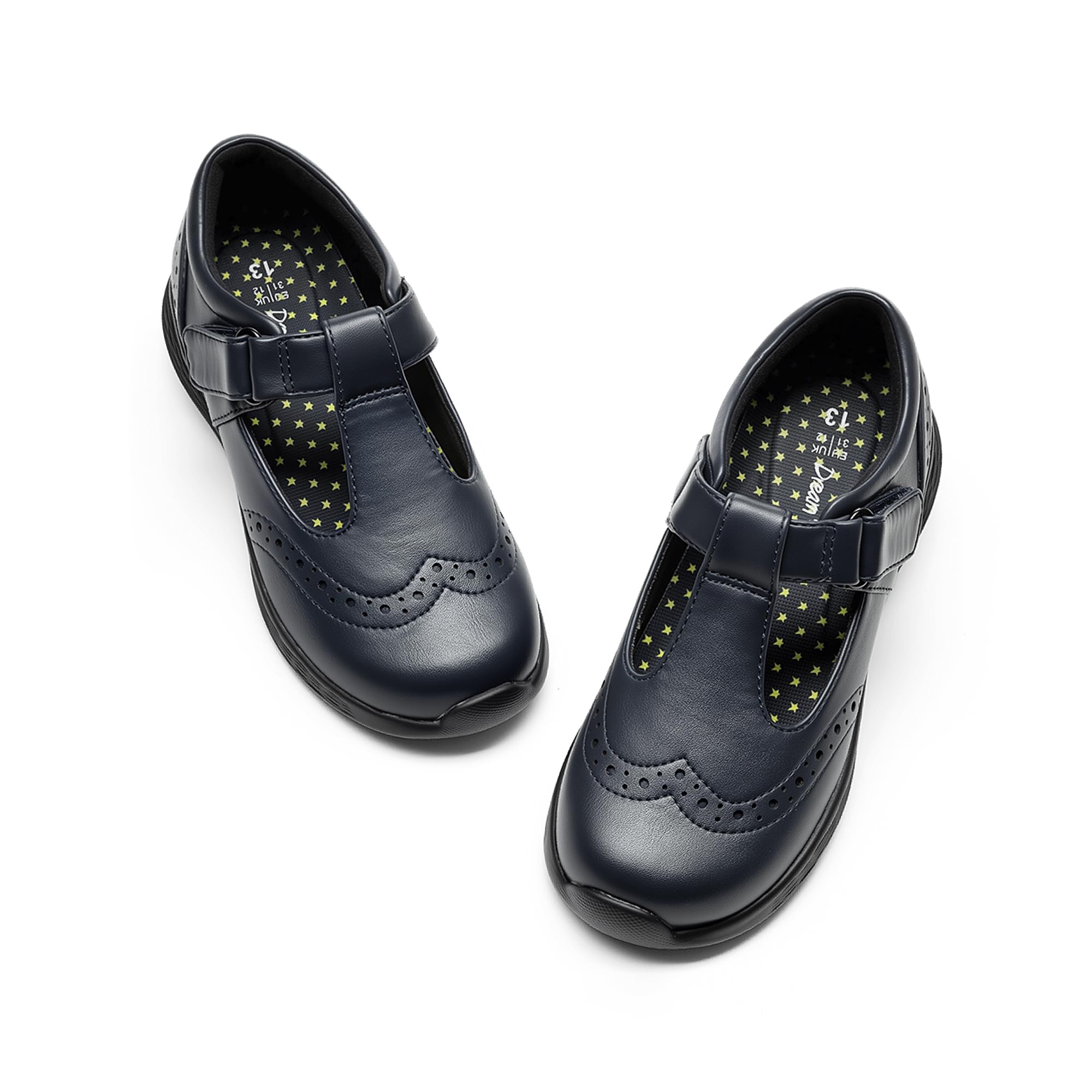 DREAM PAIRS Girls Mary Jane Flats School Uniform