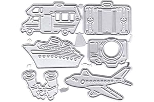 Holidays Travel Metal Cutting Dies Cards Cut Stencils for Embossing Card Making Photo Decorative Paper Dies Die Cut Words