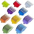 Professional Hair Clipper Guards Guide Combs,Hair Clipper Cutting Guides/Combs -From 1/16inch to 1inch, Compatible with Most 