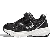 LUCKY STEP Kids Tennis Running Shoes for Children Athletic Sports Gym Lightweight Casual Walking Wide Shoes Toddler School Sneakers