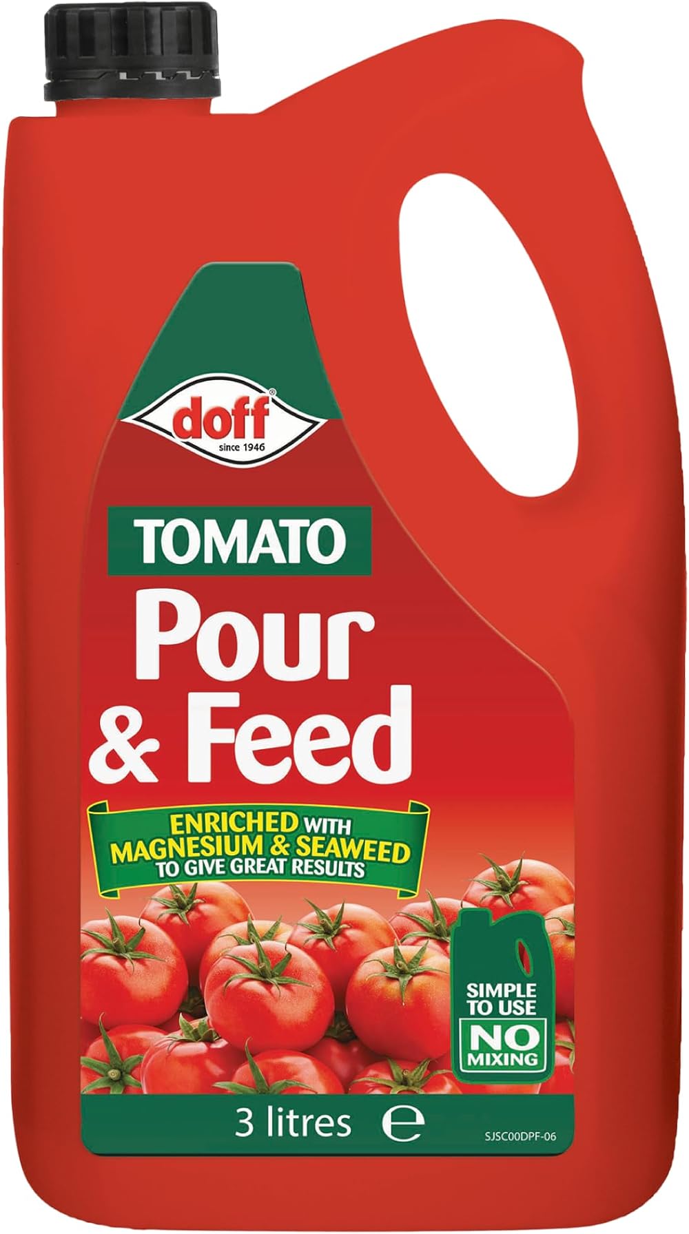 Doff 3L Tomato Pour and Feed Plant Fertiliser for Tomatoes Vegetables Flowers