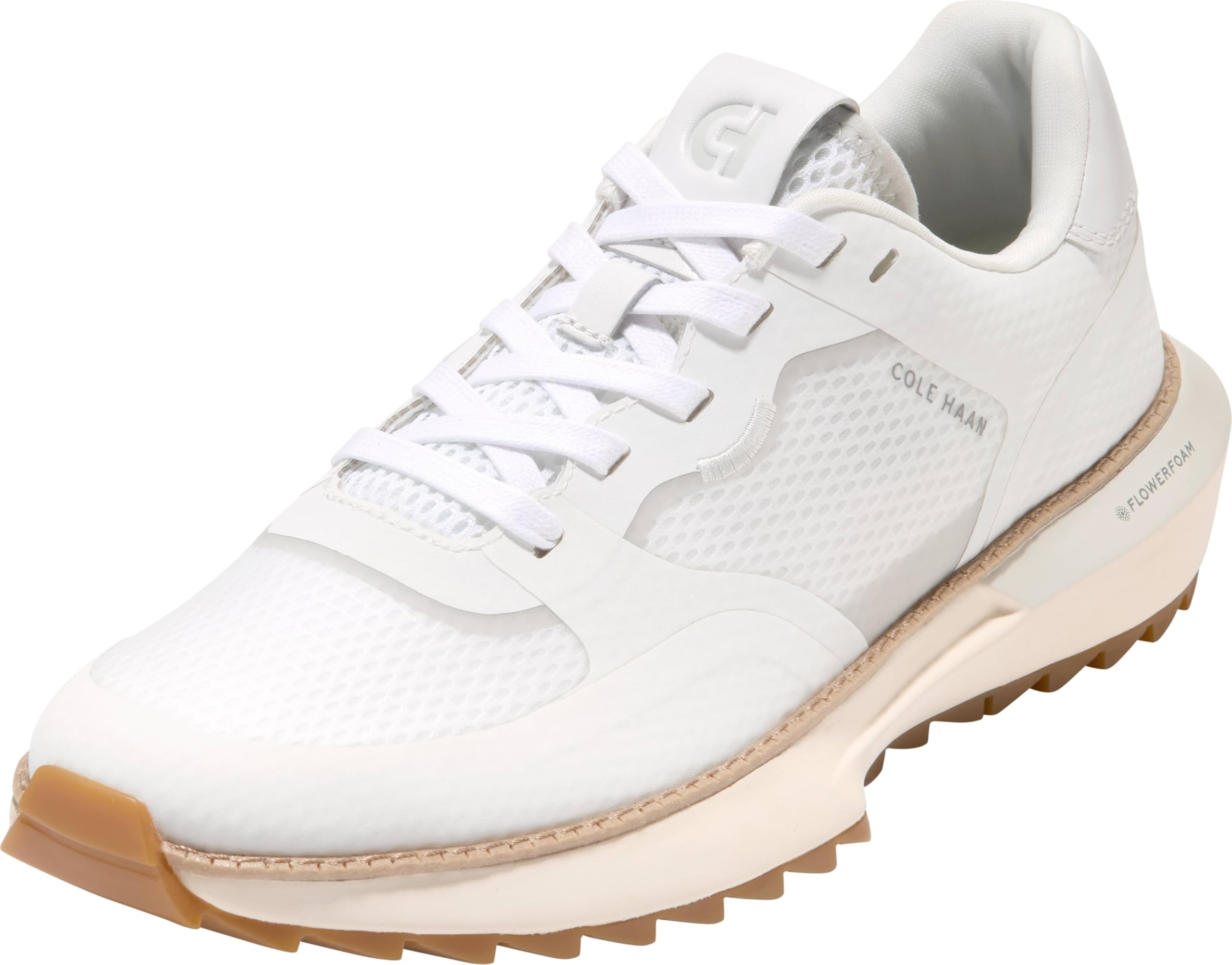 Cole Haan Men’s Grandpro Ashland 2 Golf, Optic White/Glacier Gray/Ivory, 7-M US