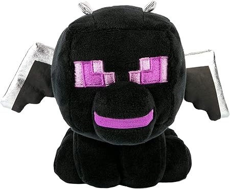 Amazon マインクラフト ぬいぐるみ スタンディング エンダードラゴン 5 5インチ ハッピーエクスプローラーシリーズ ぬいぐるみ おもちゃ