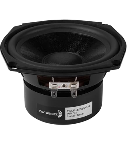 Amazon.com: Dayton Audio DC130B-4 5-1/4