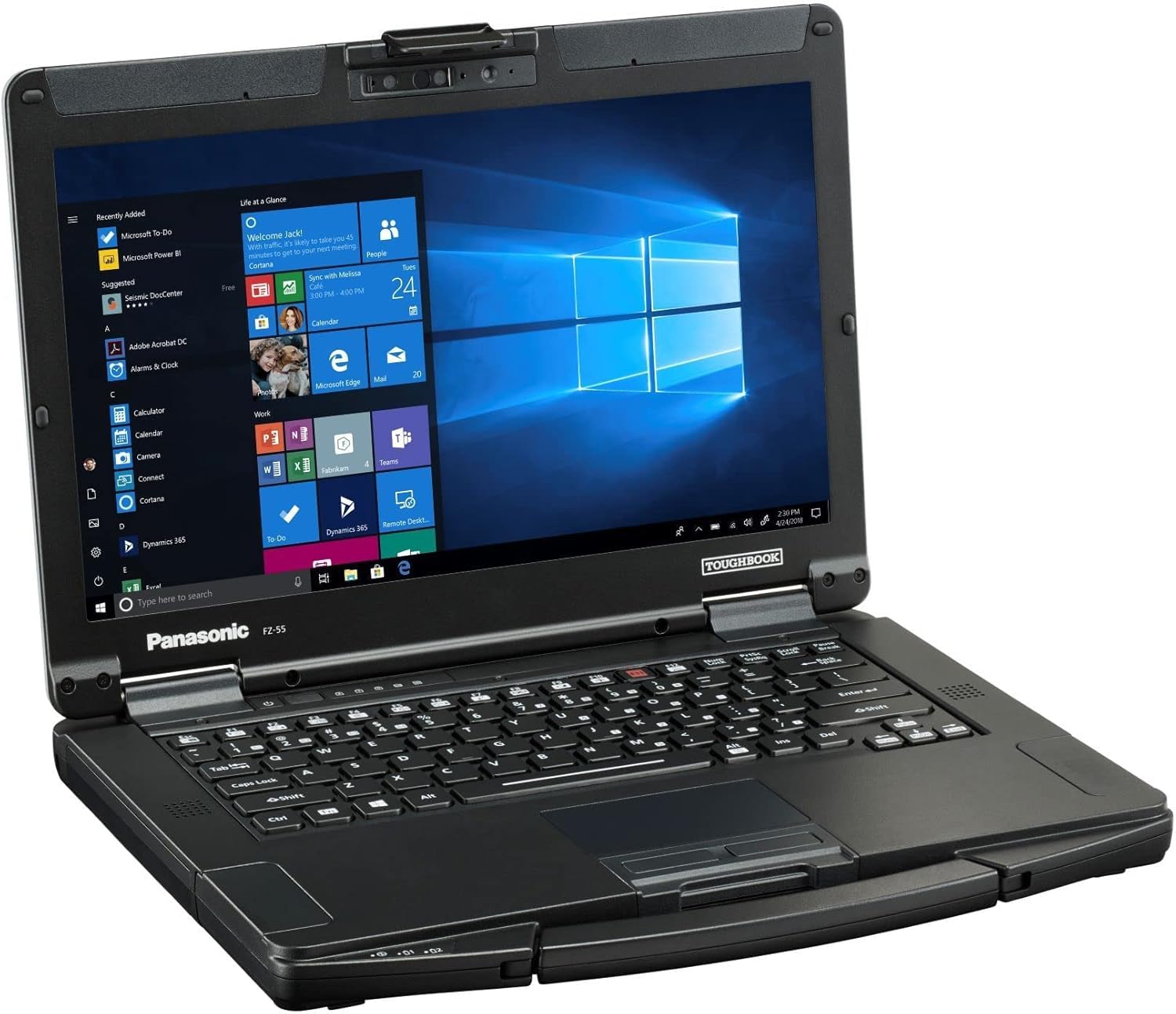 Toughbook Panasonic FZ-55, Intel Core i5-8365U @1.60GHz, 14.0
