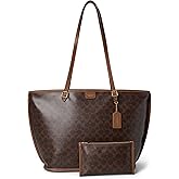 COACH womens Taxi Tote in Signature Canvas