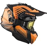 CKX Titan Original Helmet - Trail and Backcountry Avid - Included 210&deg; Goggles