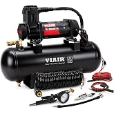 VIAIR TLC BOOST XL Portable Air Compressor with Tank, 150 PSI, 2 Gallon | 150 PSI compressor with a 2-gallon air tank provides stored air for inflation, cleaning, and compatible pneumatic tools.