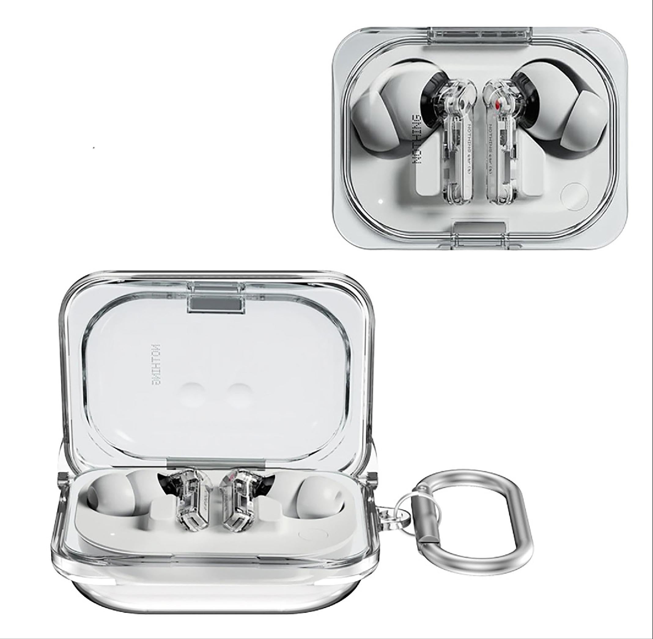 GIOPUEY Clear Case Compatible with Nothing Ear (a), Ultra-thin soft Cover, Slim-Fit,Anti-Fall,Not Easy to Dirty - Clear