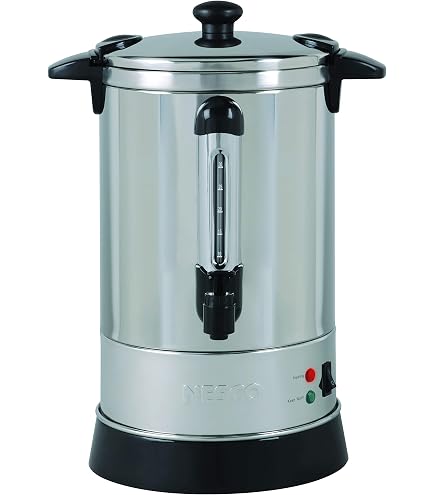 Amazon.com: Elite Cuisine CCM-035FFP 30-Cup Stainless Steel Coffee Urn  Coffee Maker Water Boiler: Home & Kitchen