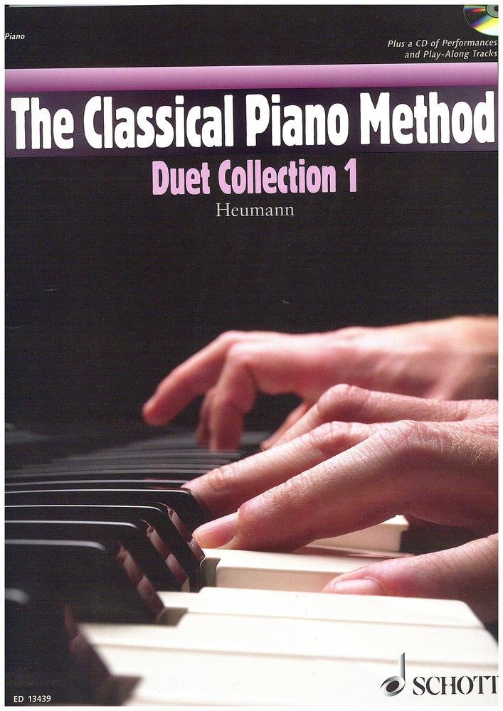 The Classical Piano Method: Duet Collection 1 - 26 duets linked to the level of "Method Book 1", to play with a friend or with enclosed CD - edition with CD - (ED 13439)