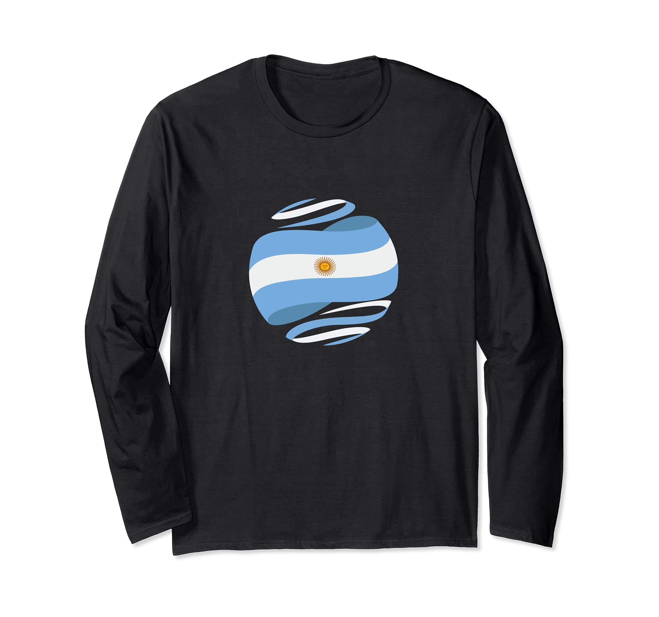 Flag Argentina Long Sleeve T-Shirt
