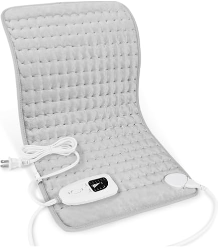 Amazon.com: ZXU Electric Heating Pad for Back Pain and Cramps