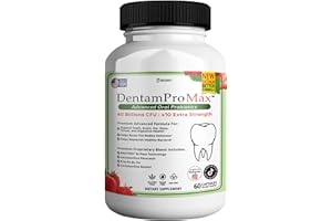 GREENVIFY DentamPro Max for Gums and Teeth Health & Fresh Breath - 40 Billion CFU Advanced Oral Probiotics for Mouth Bad Breath, Capsule Supplement (1)