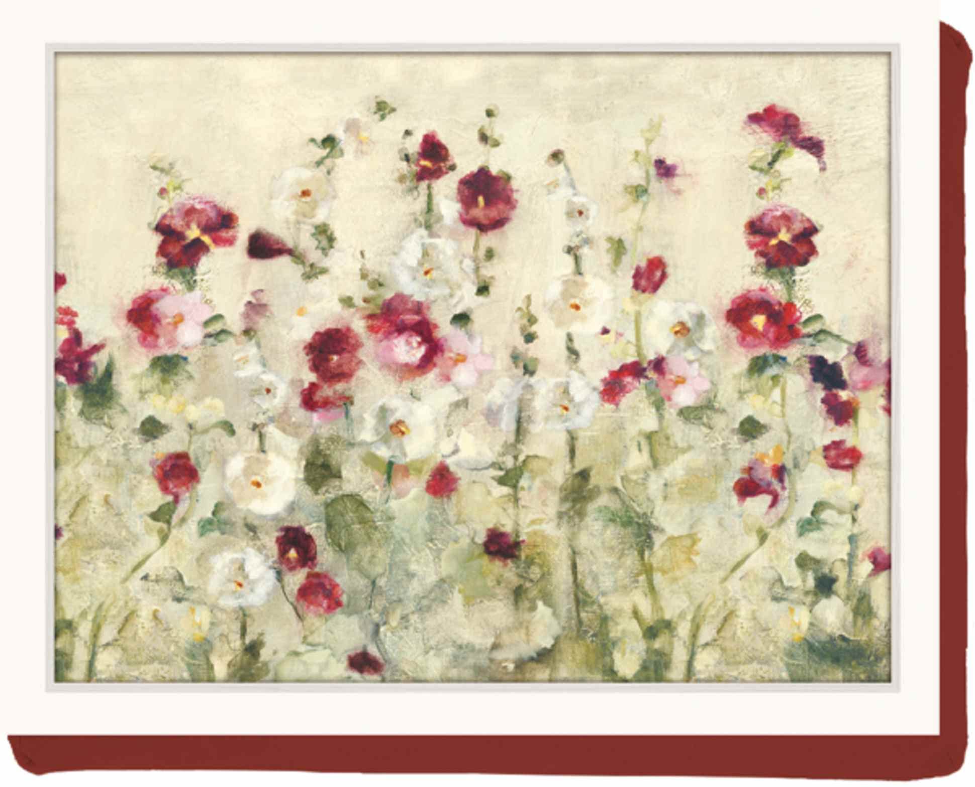 Creative Tops 5233437 Wild Field Poppies Cushioned Bean Bag Lap Tray, 44 x 34 cm (17.5" x 13.5") - Multi-Colour