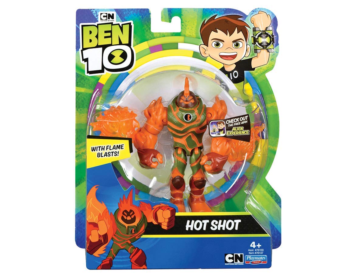 Ben 10 Action Figures - Hot Shot For Ages 4+