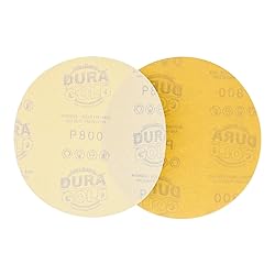 Dura-Gold Premium 800 Grit 6" Gold Sandpaper