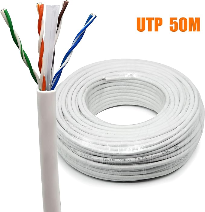 50 Meter Network Bulk Cable 50m CAT6, AWG23 Amazon.co.uk