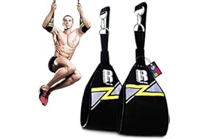 RIMSPORTS Hanging Abs Strap - Abdominal Slings - Hanging Ab Straps - Hanging Straps - Abs Pull Up Straps - Sit Up Straps - Hanging Ab Strap - Ab Sling Straps - Abs Sling Straps - Hanging Bar For Exercise