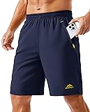 TACVASEN Mens 9" Running Shorts Quick Dry Athletic