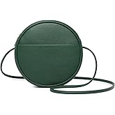 YONBEN Circle Crossbody Bag for Women NYLON Circle Purse with Zipper Adjustable Knot Shoulder Straps